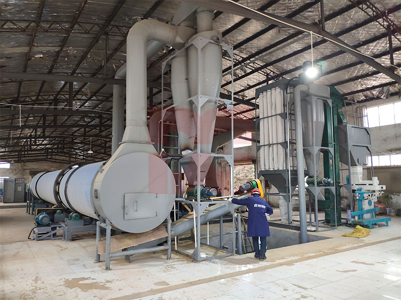 pomace rotary dryer 4